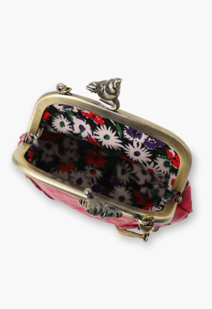 Little Birds Mini Purse  <br> Pink