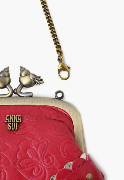 Little Birds Mini Purse  <br> Pink