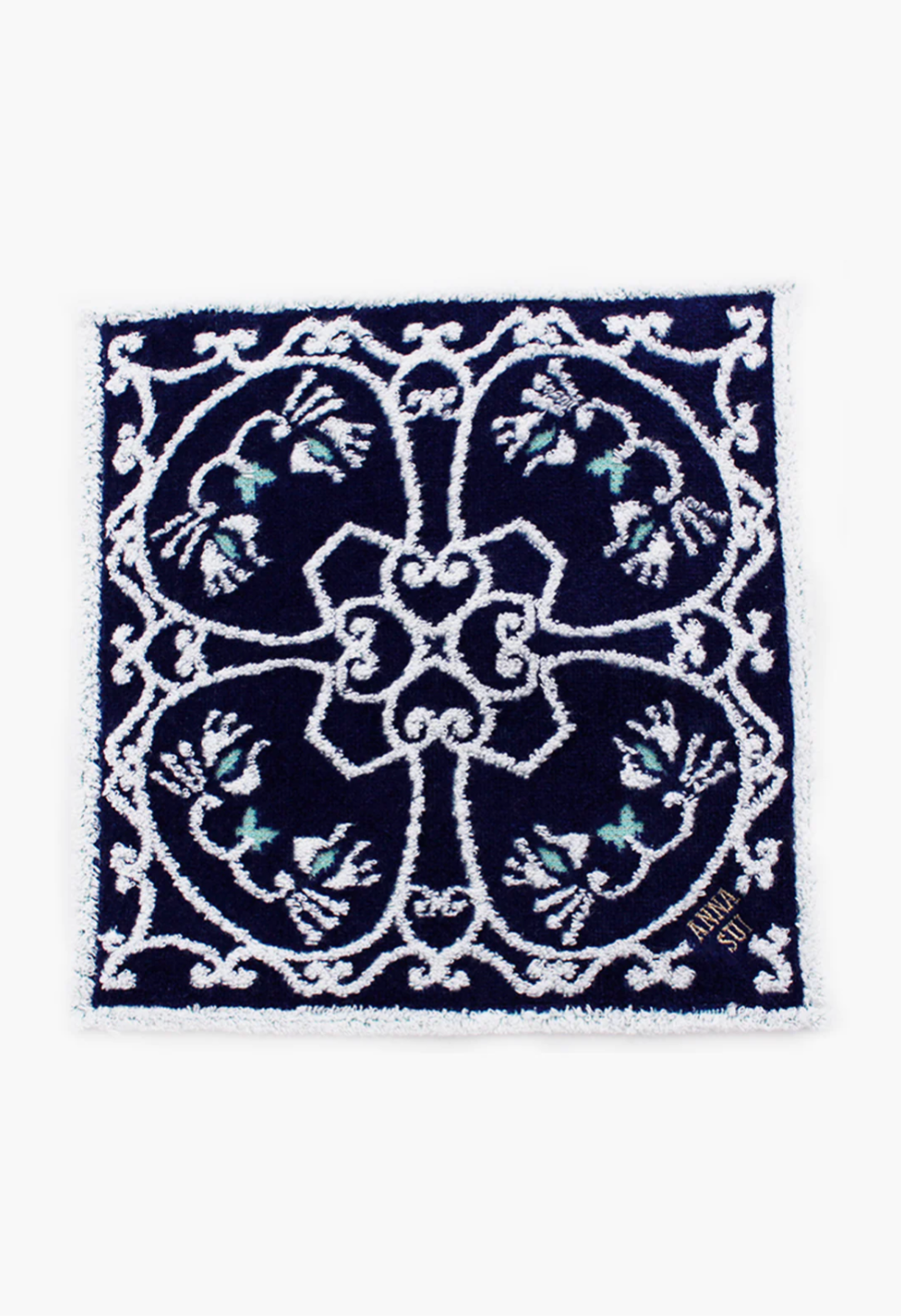 Cat Pattern Washcloth – Anna Sui