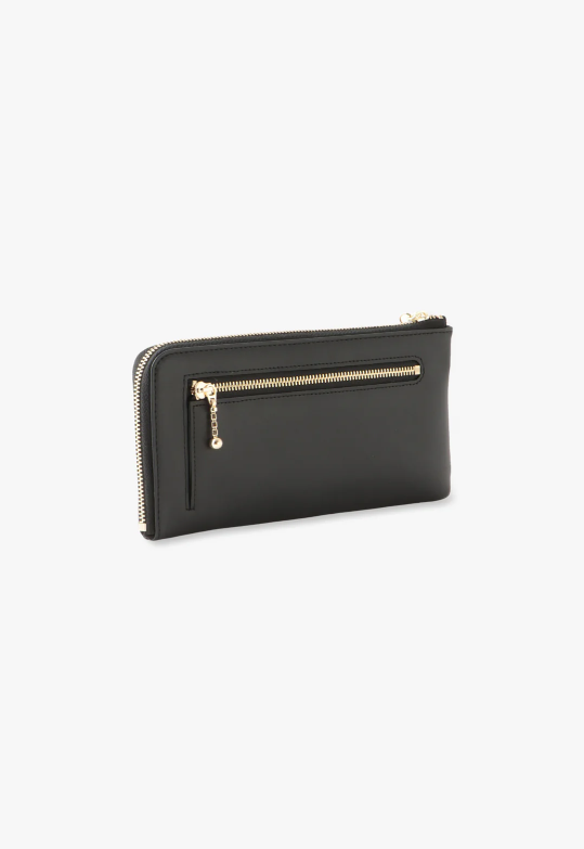 Starstruck Half-Zip Wallet-Black