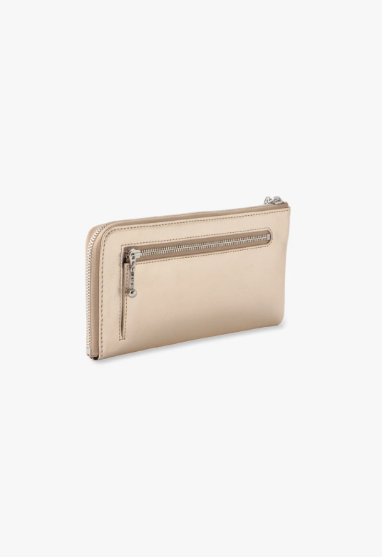 Starstruck Half-Zip Wallet-Gold