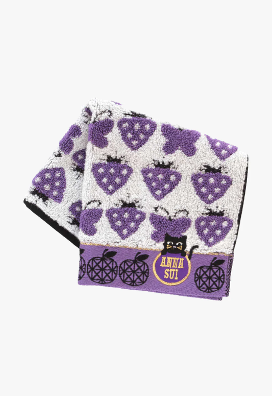 Strawberry Blossom Cat Washcloth