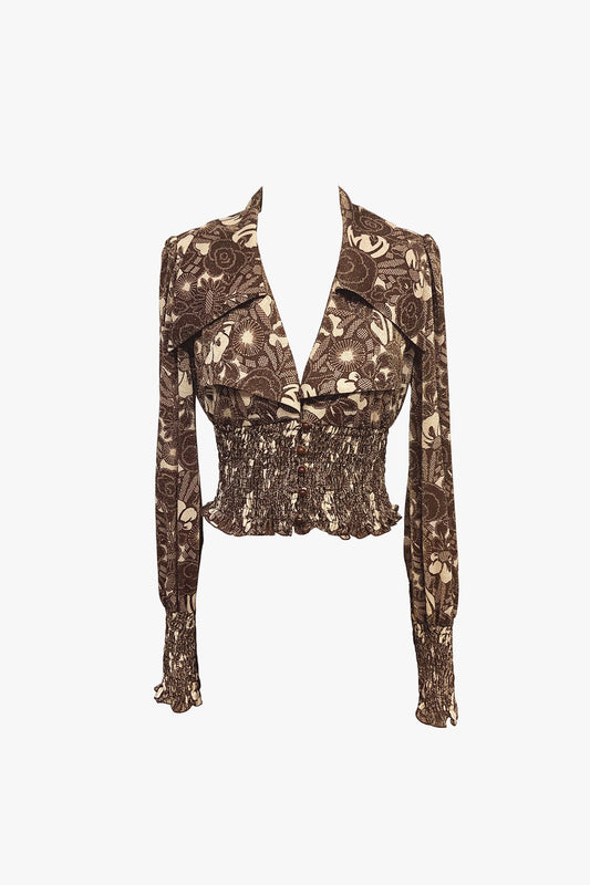 Bloomsbury Buds Lurex Knit Top