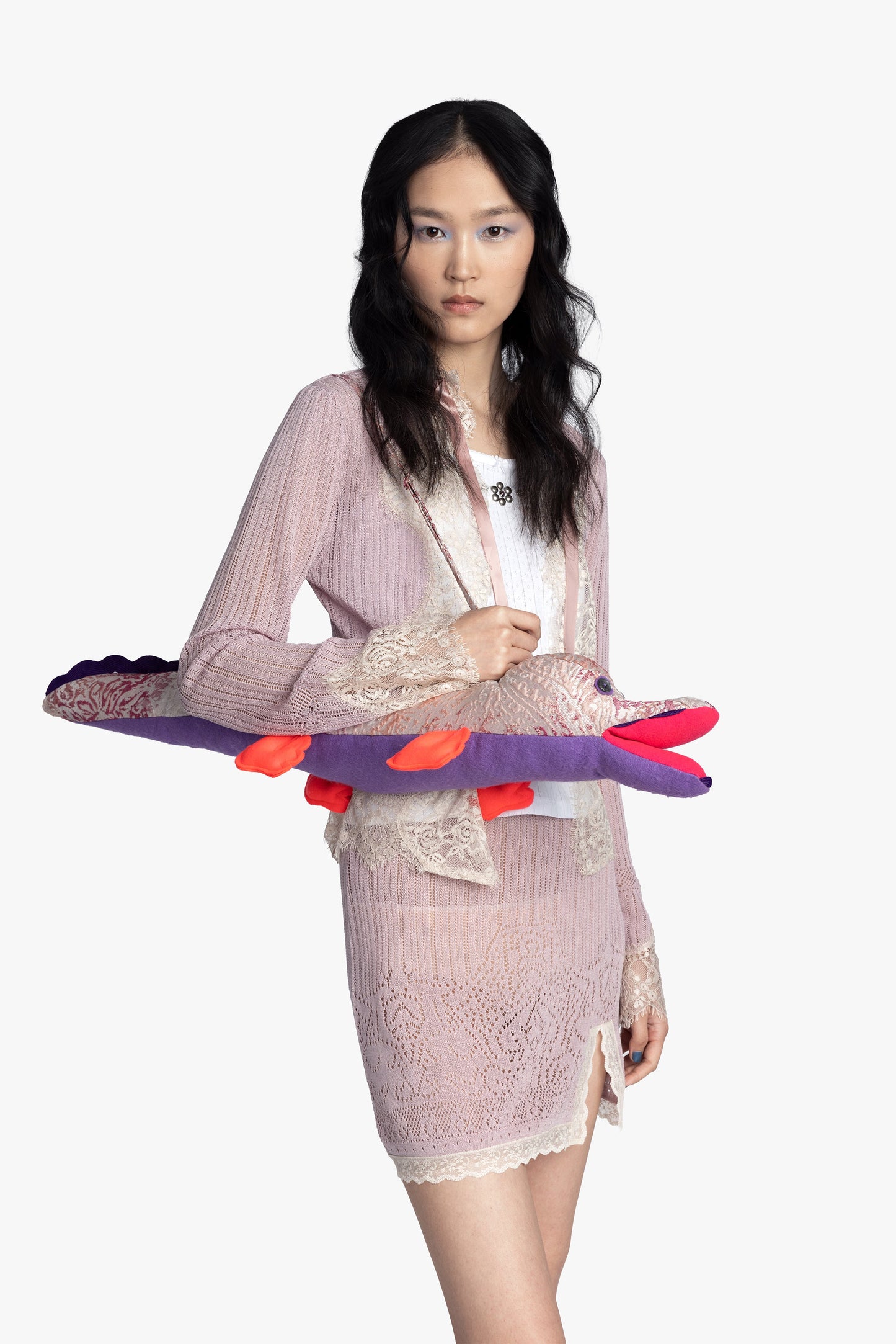 Alligator Bag - Blush Multi