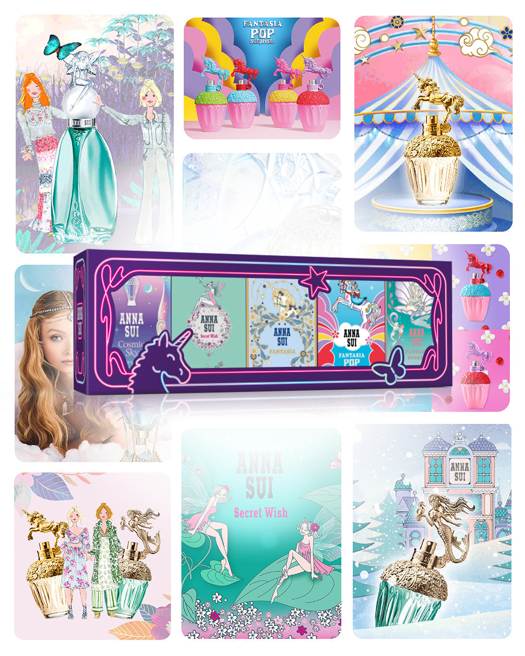 Limited Edition: Unicorn Fantasy Mini Fragrance Set