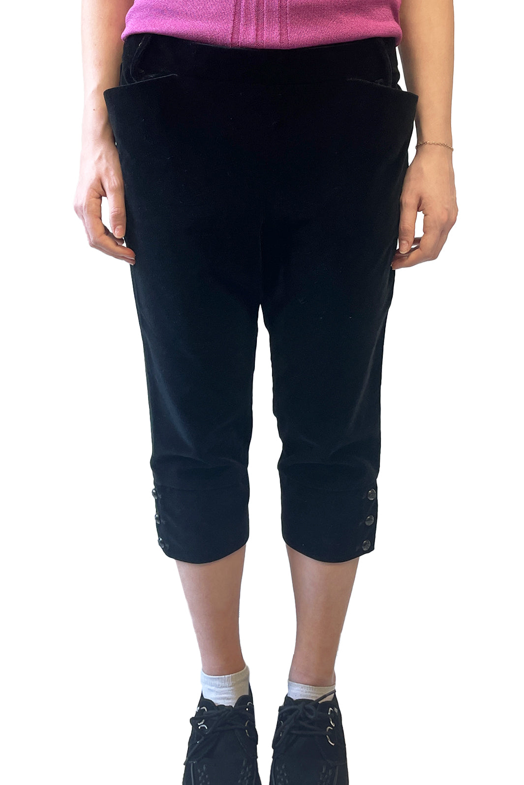 Fall Capris Vintage Anna Sui Fall 1994 Velvet Capris