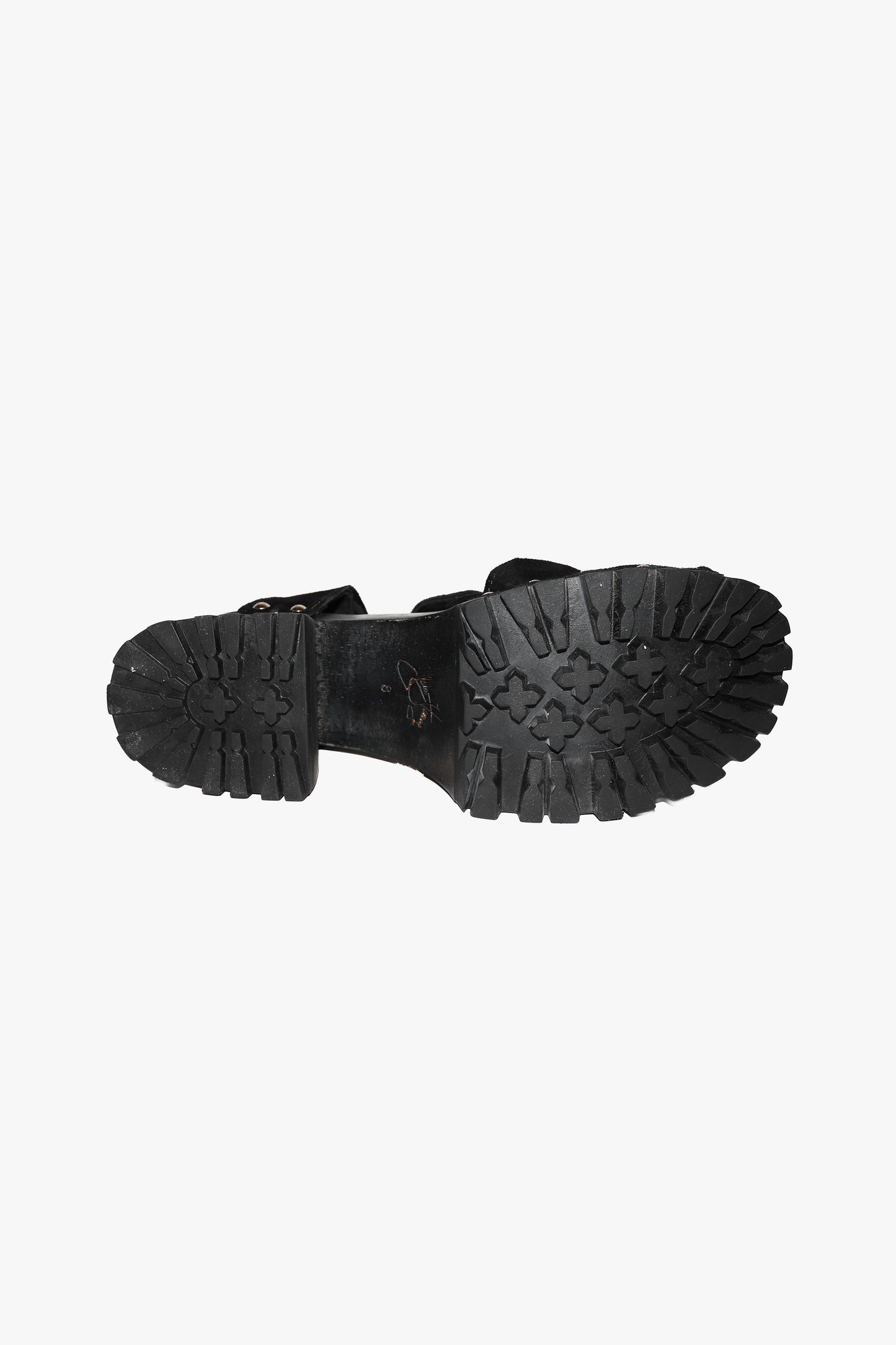 John Fluevog x Anna Sui Clog Sandals - Black (Sample)