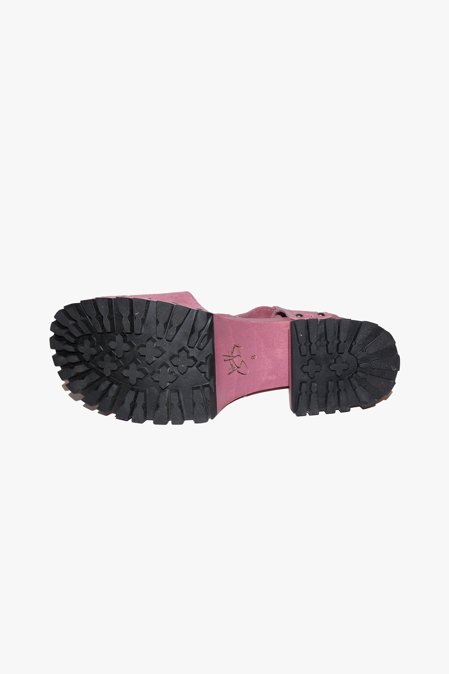 John Fluevog x Anna Sui Clog Sandals - Mauve (Sample)