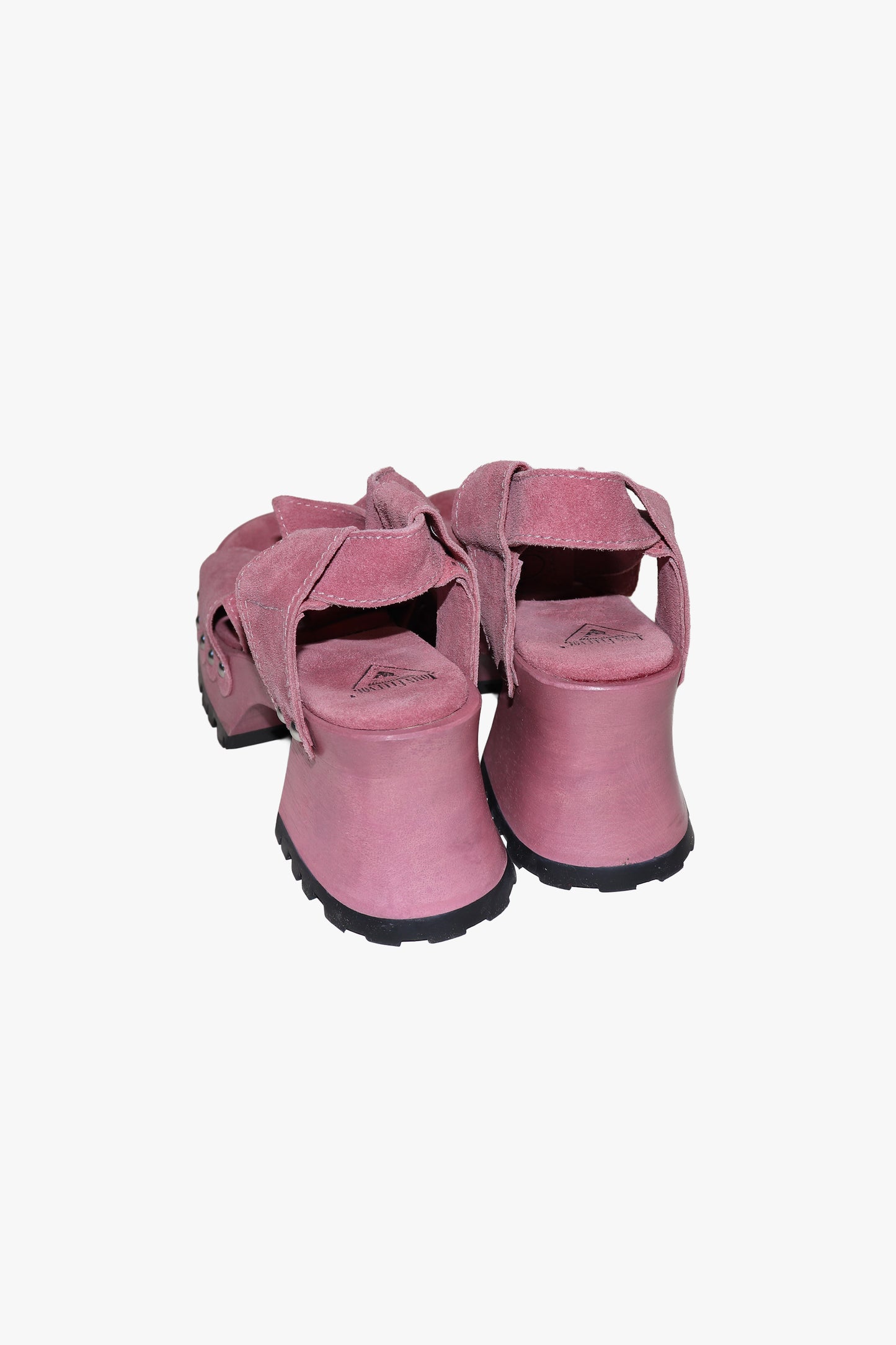 John Fluevog x Anna Sui Clog Sandals - Mauve (Sample)