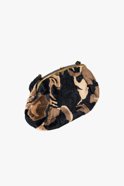 Vintage Dark Chenille Memento Bag