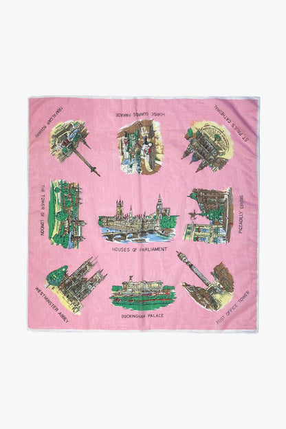 Vintage London Landmark Scarf