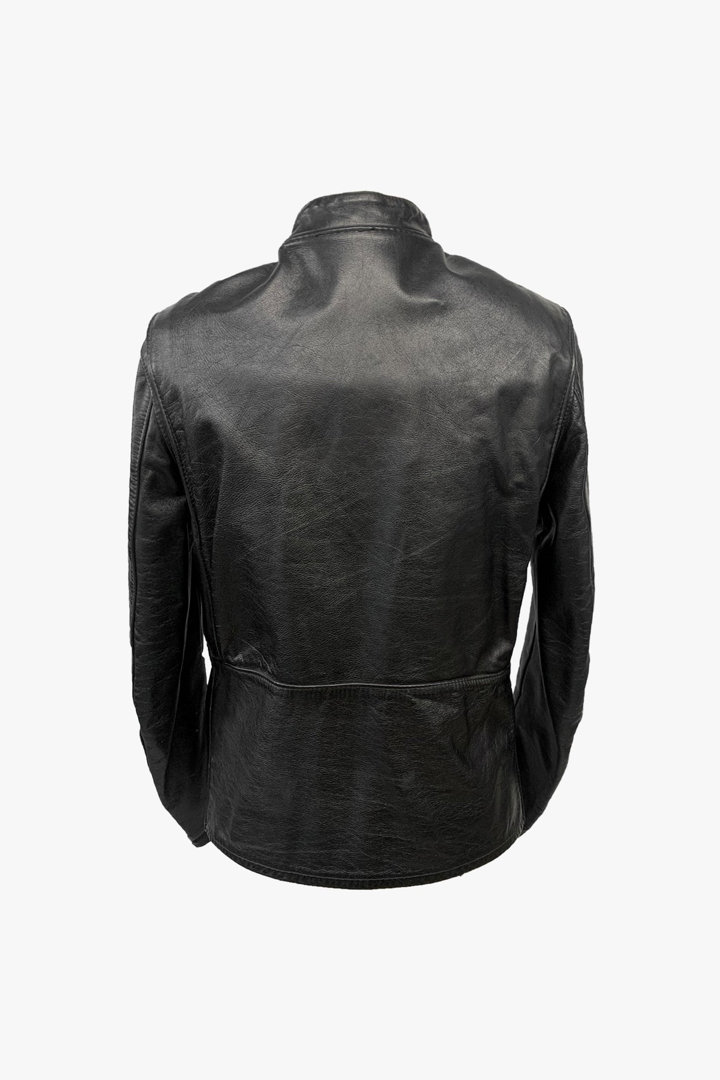 Vintage Reed Sportswear Black Leather Jacket