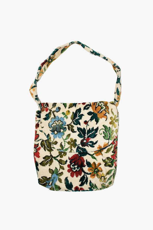 Vintage Tapestry Messenger Bag