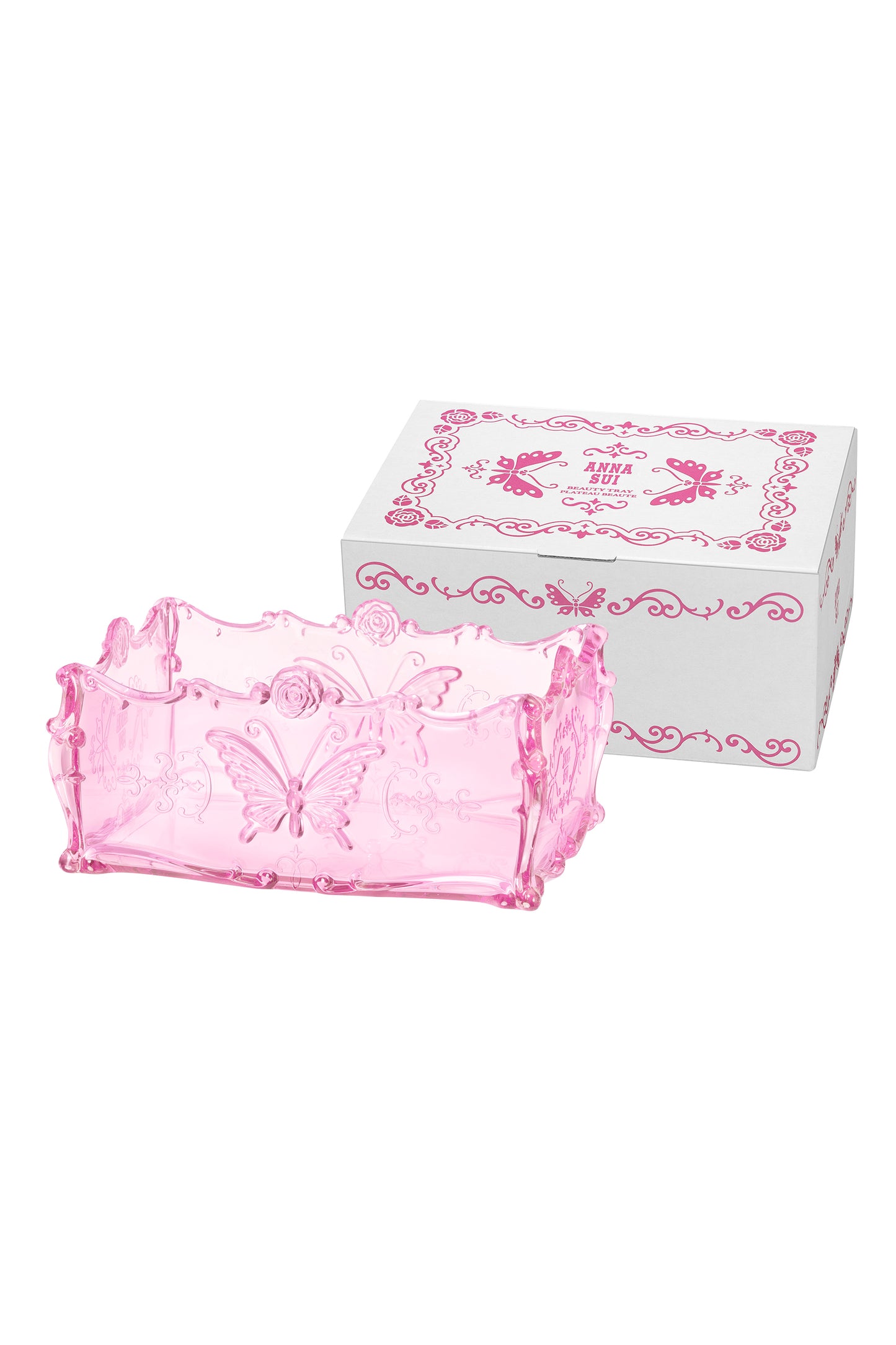 Limited Edition: Anna Sui Beauty Tray - Clear Pink