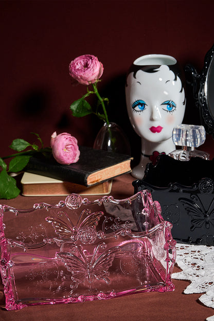 Limited Edition: Anna Sui Beauty Tray - Clear Pink