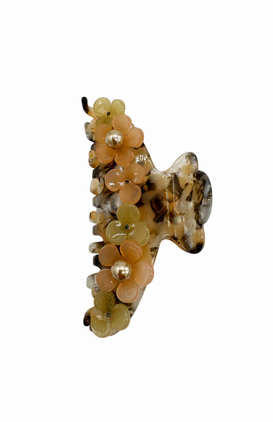 3D Flowers Jaw Clip