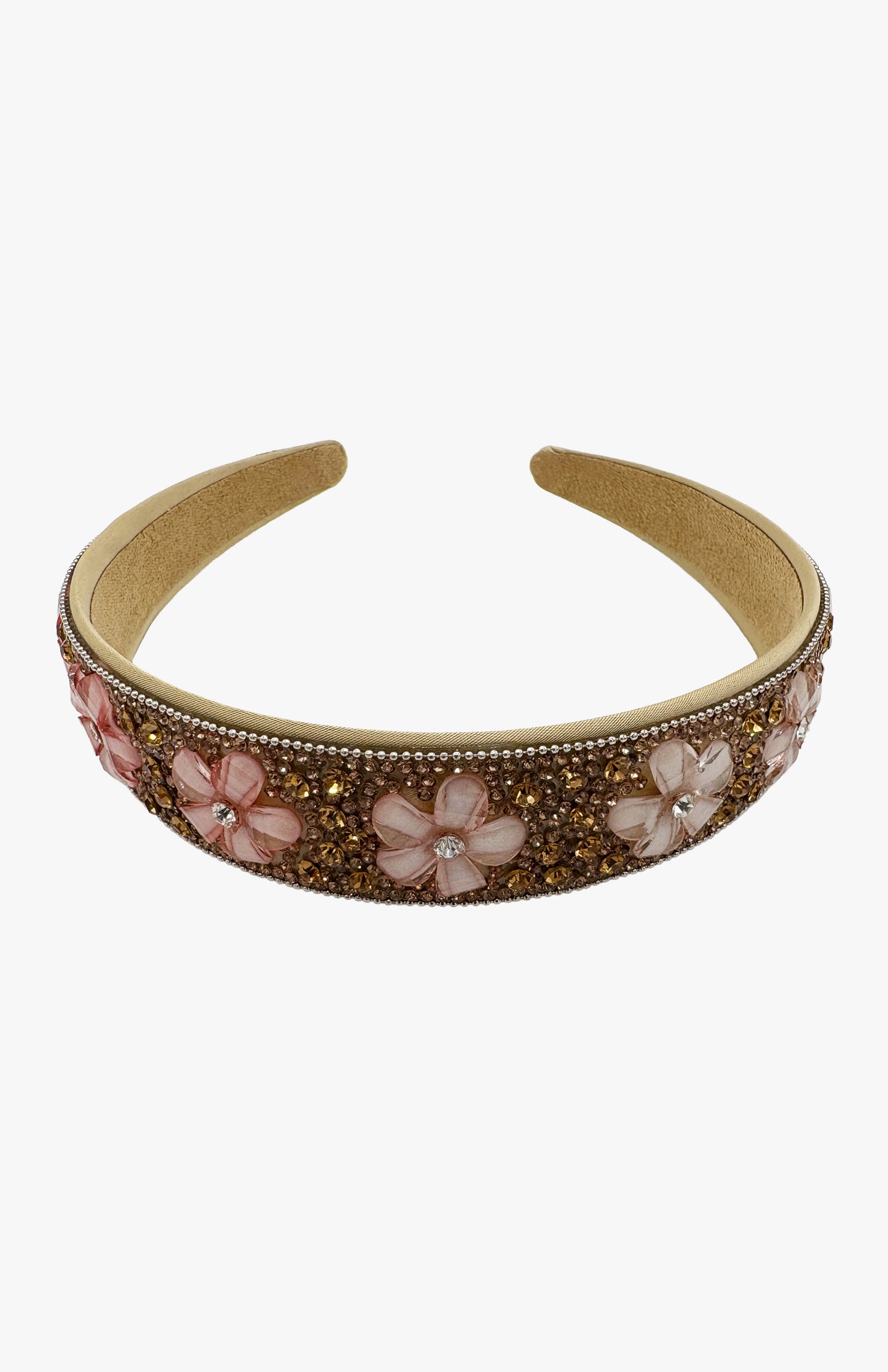 Crystal Flowers Headband