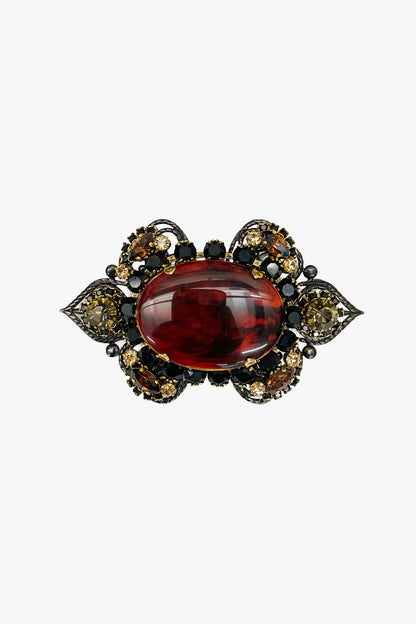 Anna Sui x Erickson Beamon Marbled Statement Brooch