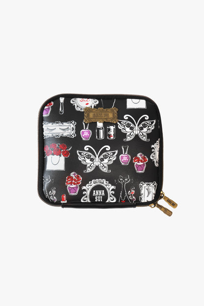 Vintage Anna Sui Japan Exclusive Makeup Pouch