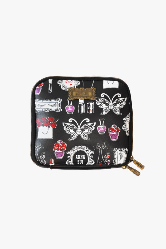 Vintage Anna Sui Japan Exclusive Makeup Pouch