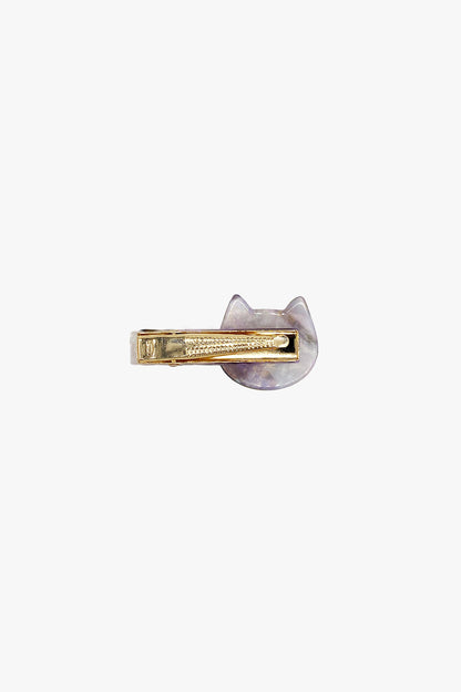 Kitten Side Clips- Amethyst