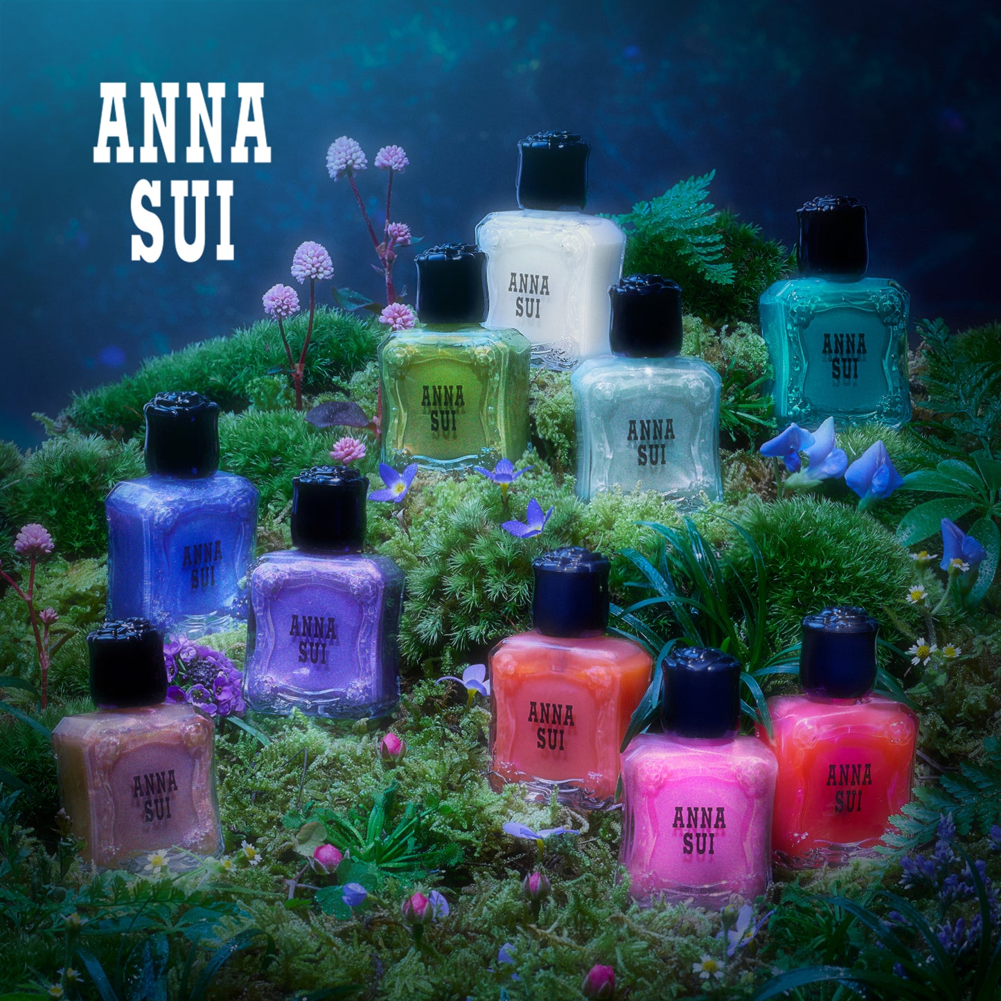 Limited Edition: Anna Sui Mysterious Night Nail Color Collection