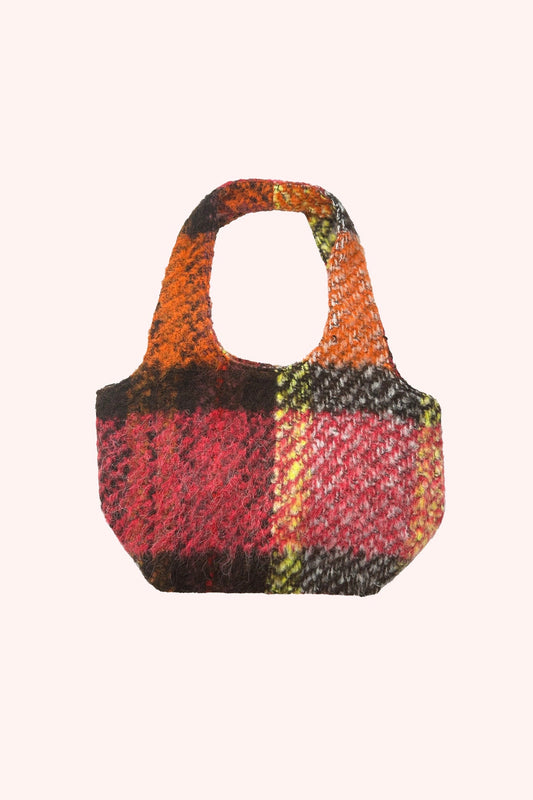 Multi Plaid Mini Bag