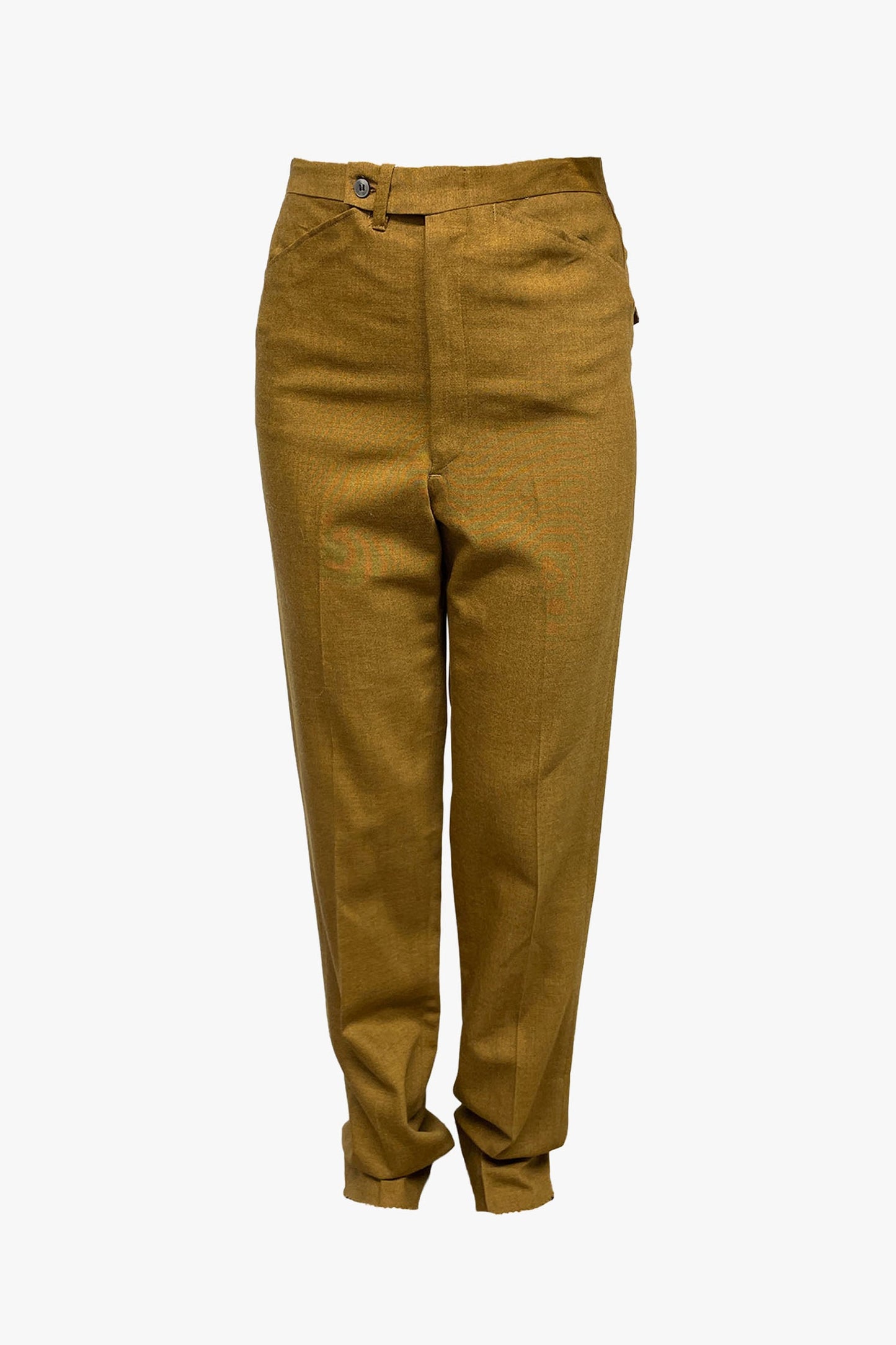 Vintage 60's Wool Blend Slim Fit Trousers