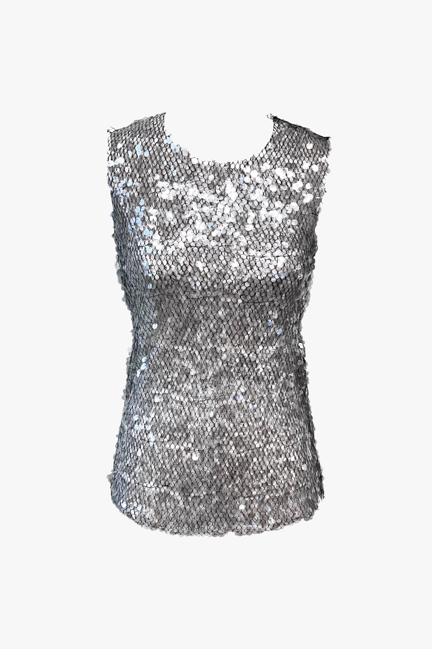 Sea Nymph Sequins Sleeveless Top