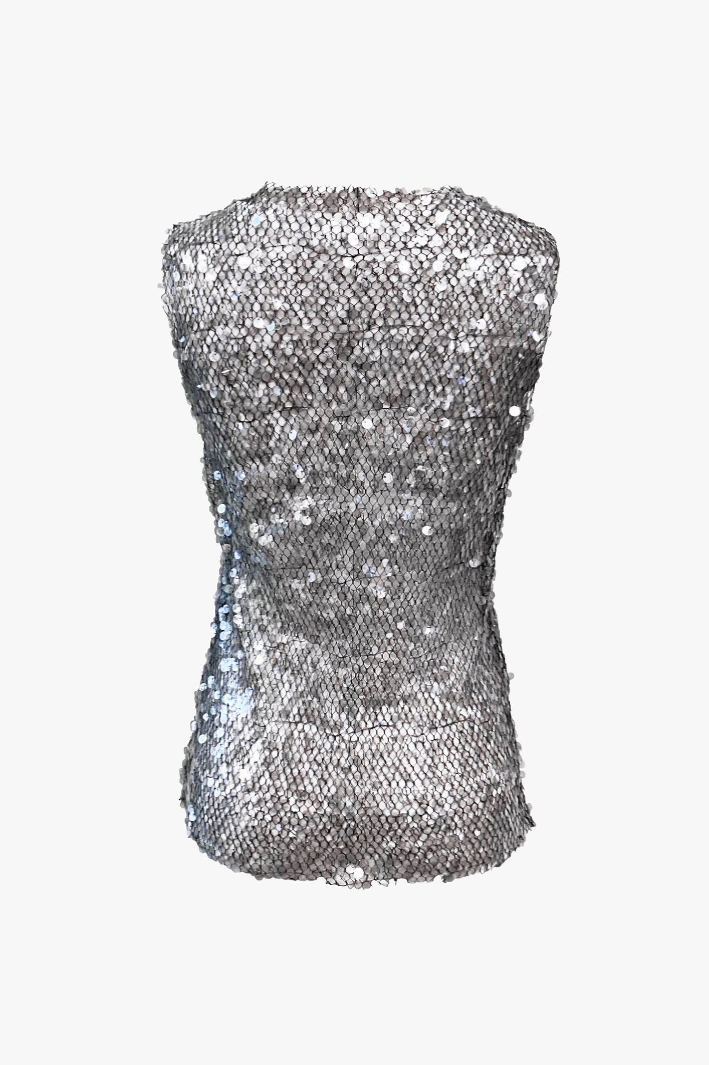 Sea Nymph Sequins Sleeveless Top