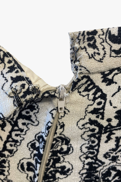 Vintage Wallpaper Print Skirt