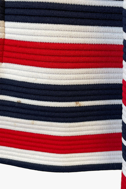 Vintage Butte Knit Striped Blazer