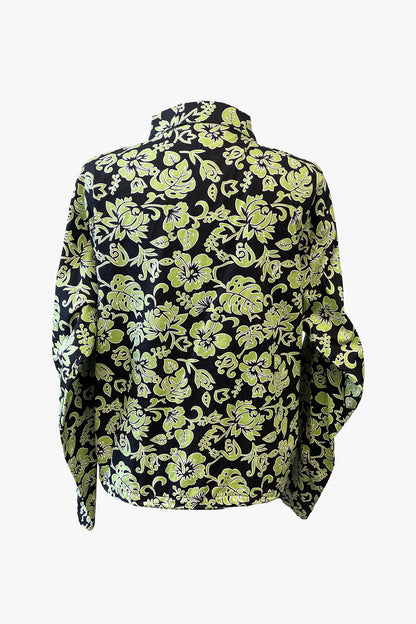 Vintage Anna Sui Spring 2004 Hawaiian Print