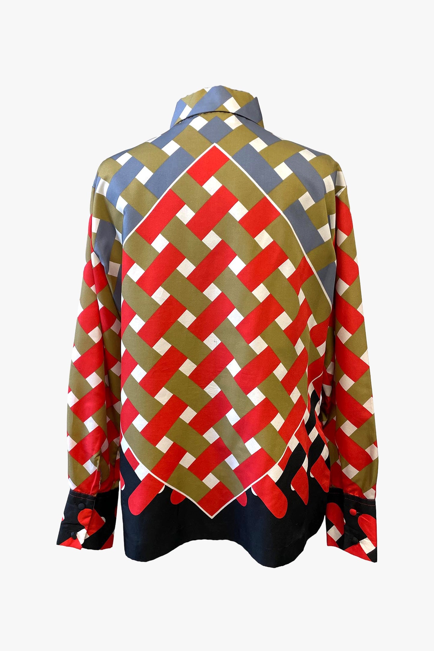 Vintage 70’s Lanvin Button Up Top