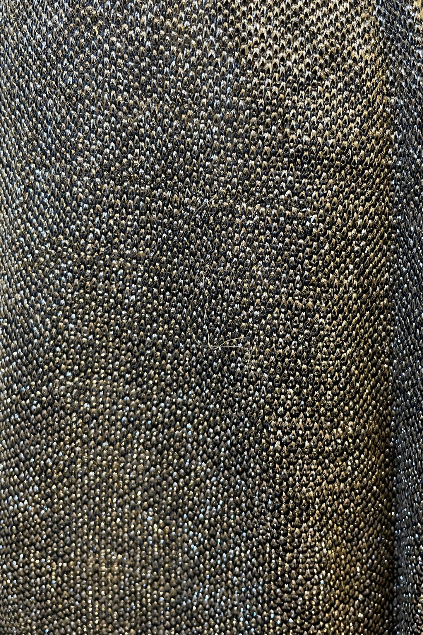 Vintage 60's Gold Metallic Knit Beaded Dress by Irene for D.D. Marsh Originals