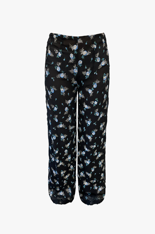 Anna Sui Spring 1995 Lingerie Floral Pants