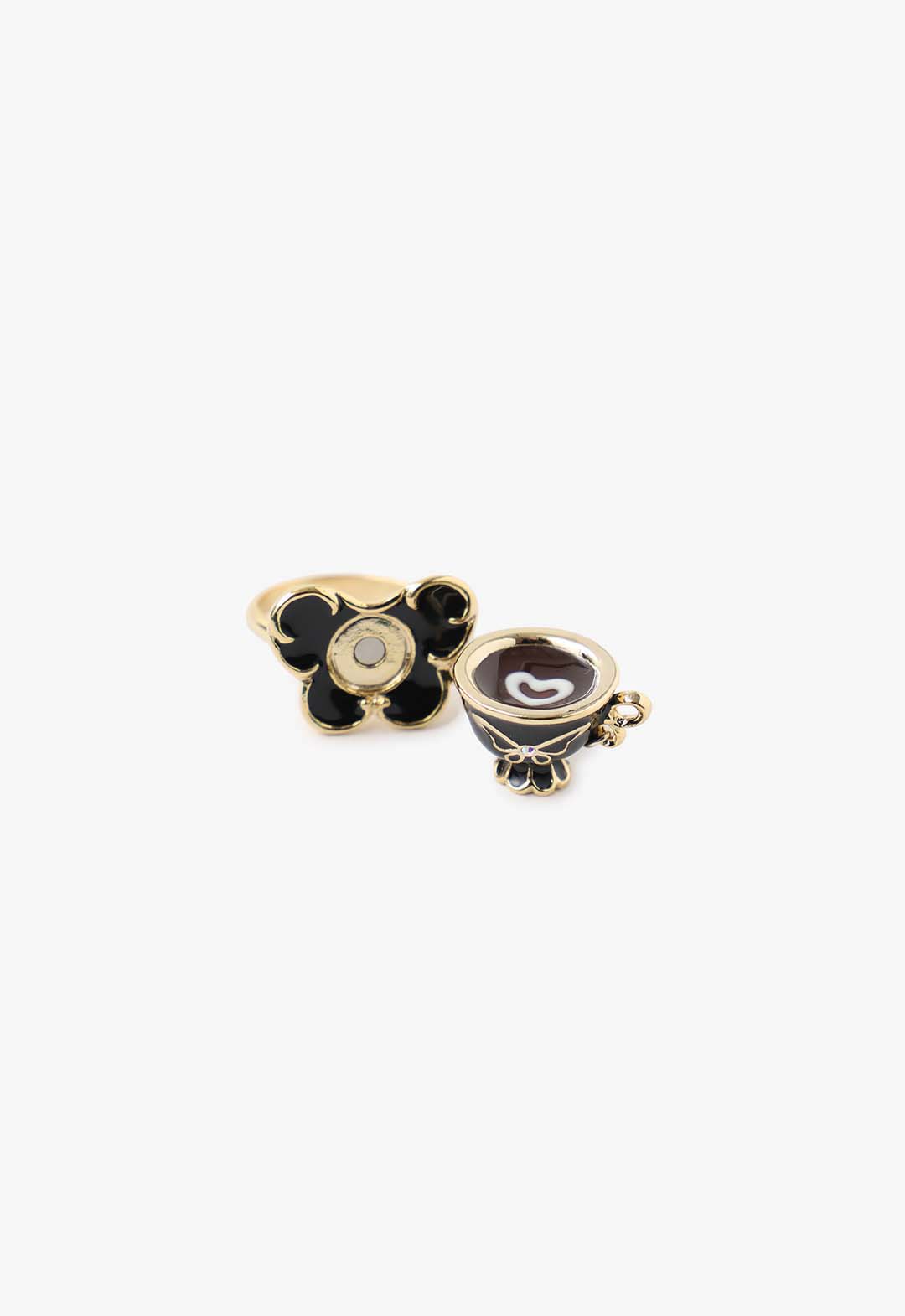 Teacup Ring <br> Black - Anna Sui