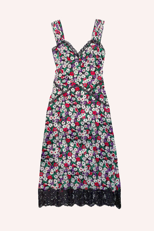 Daisies Dress<br> Rouge Multi - Anna Sui
