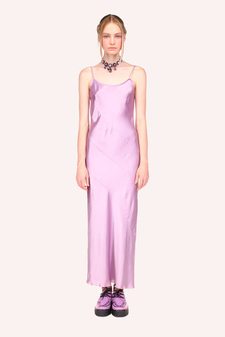 Stretch Velvet Dress <br> Hot Pink