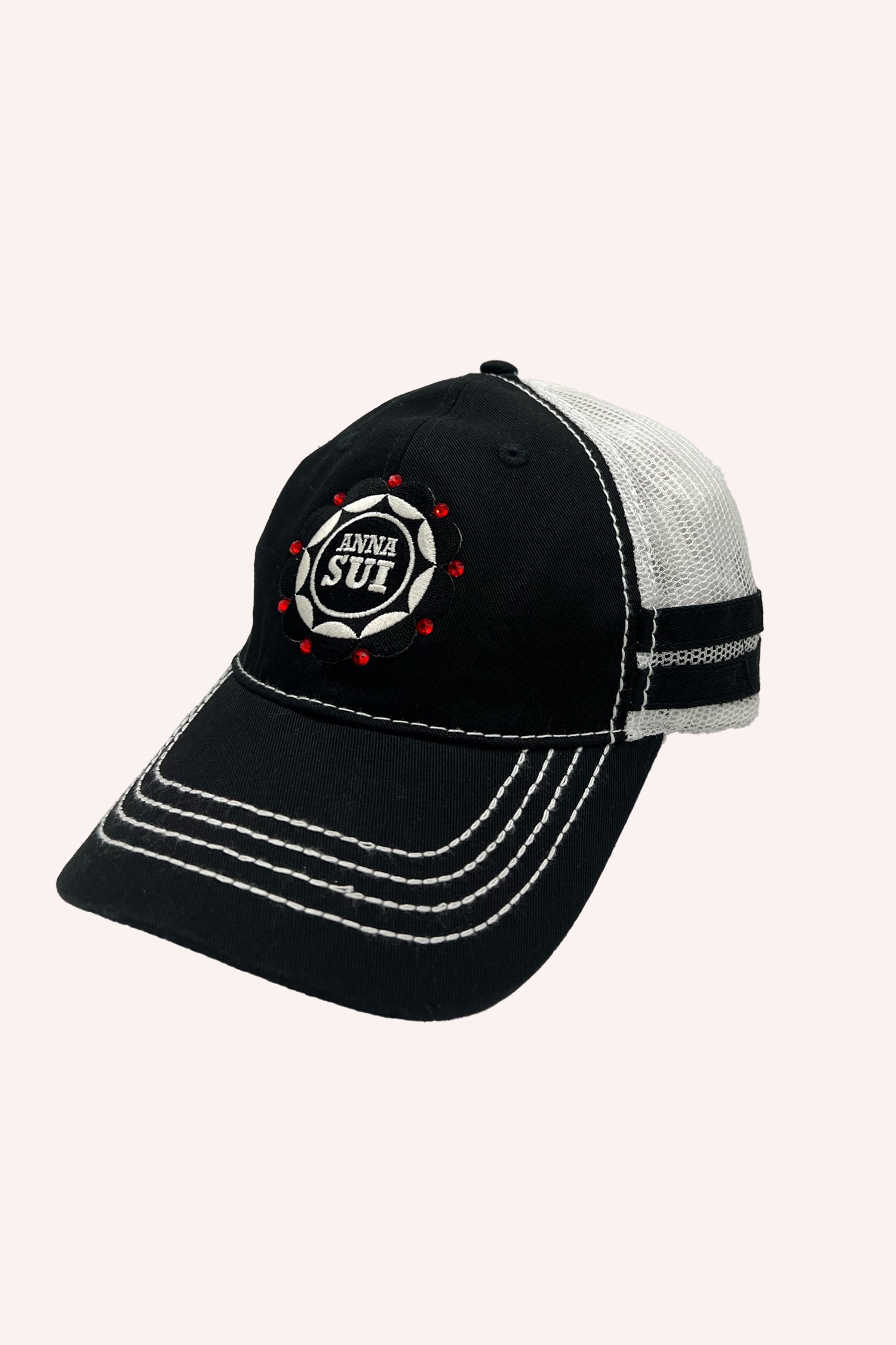 Anna Sui Trucker Hat <br> Black Multi - Anna Sui