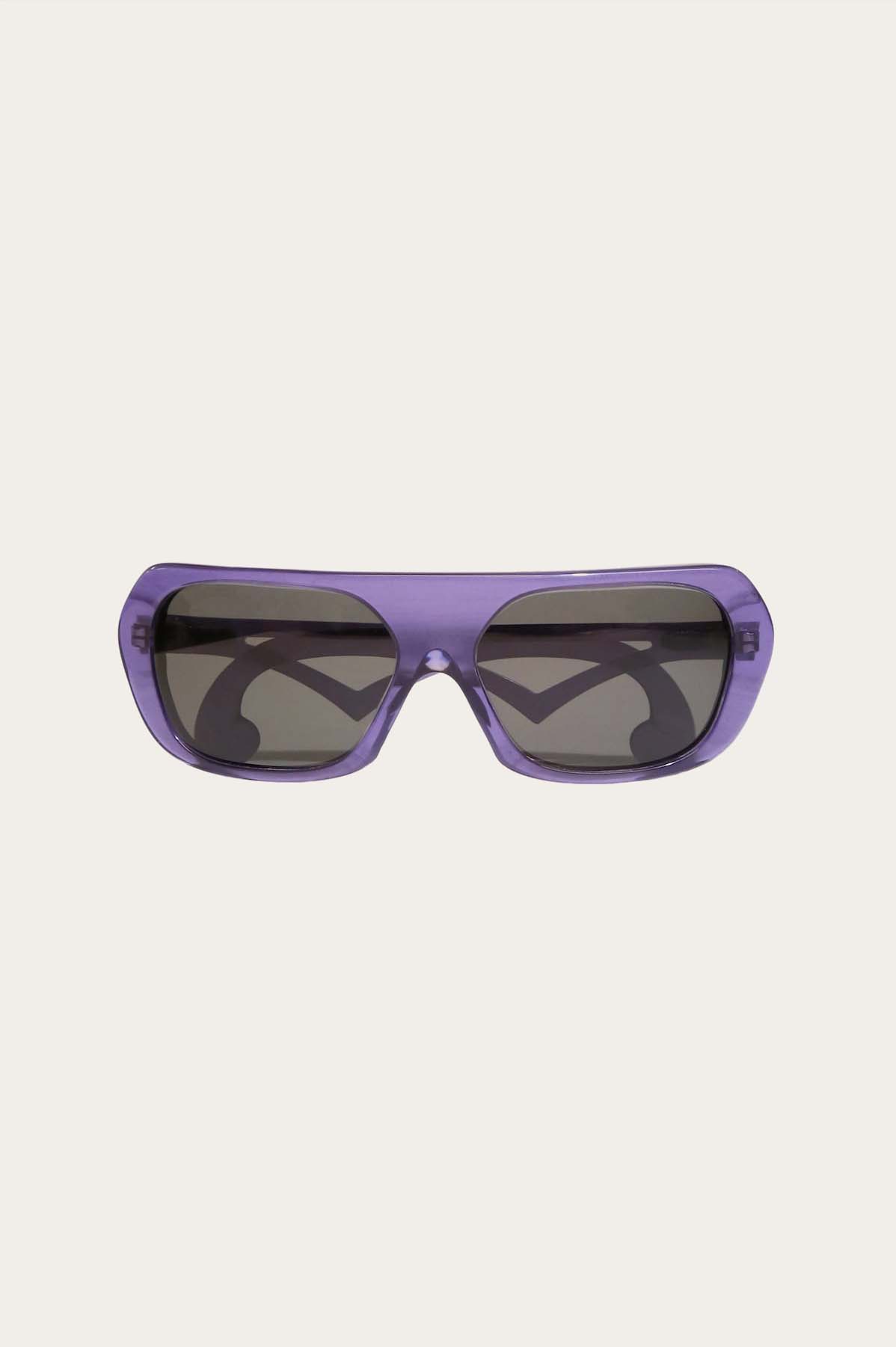 THE ANNA Purple, large eyeglass frame, custom-made Mod eyewear straight off our Fall 2019 Runway