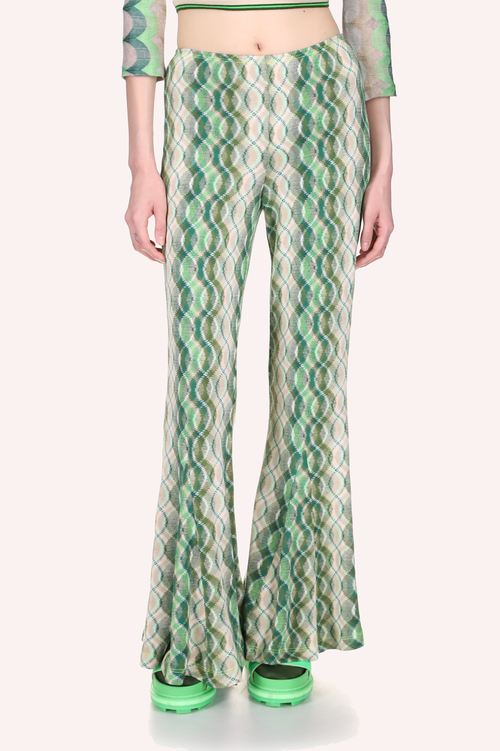 Wave Rider Knit Pant - Anna Sui