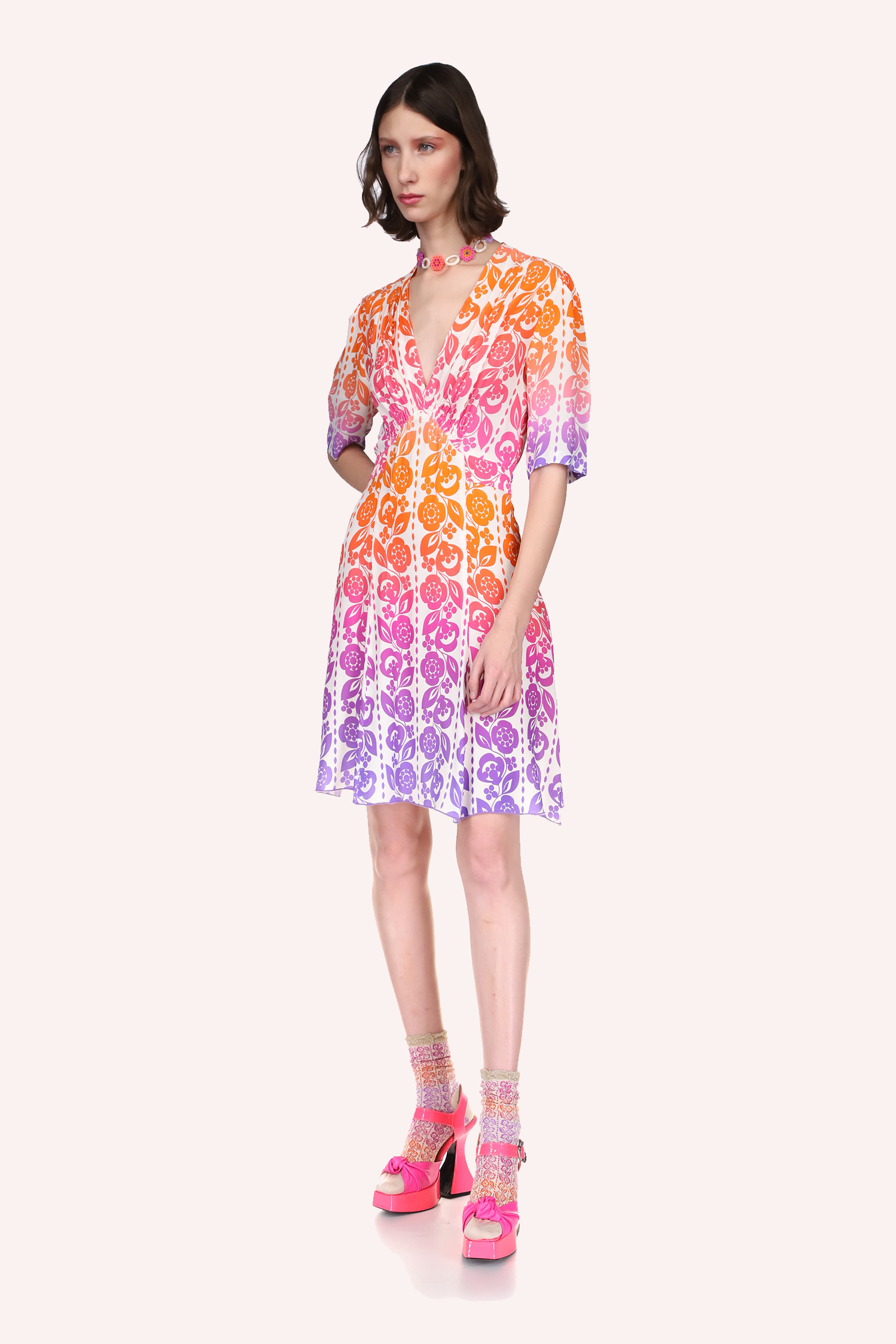 Radiant Ombre Dress - Anna Sui