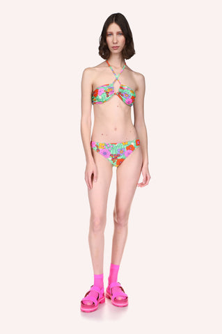 Utopian Gingham Triangle Bikini Set