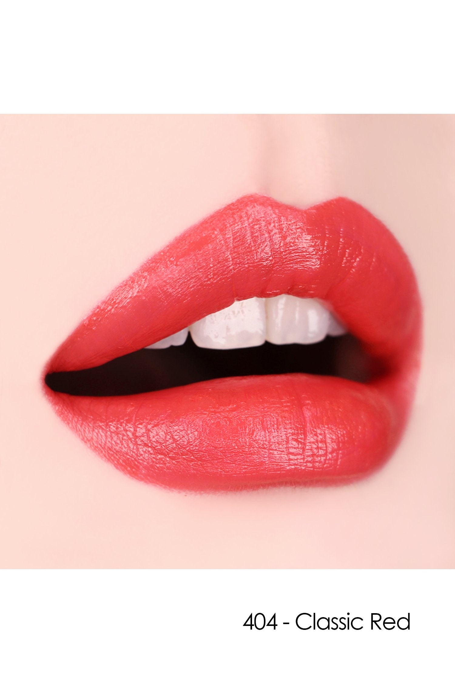 Lèvres avec Sui Black - Rouge S 404 Classic Red