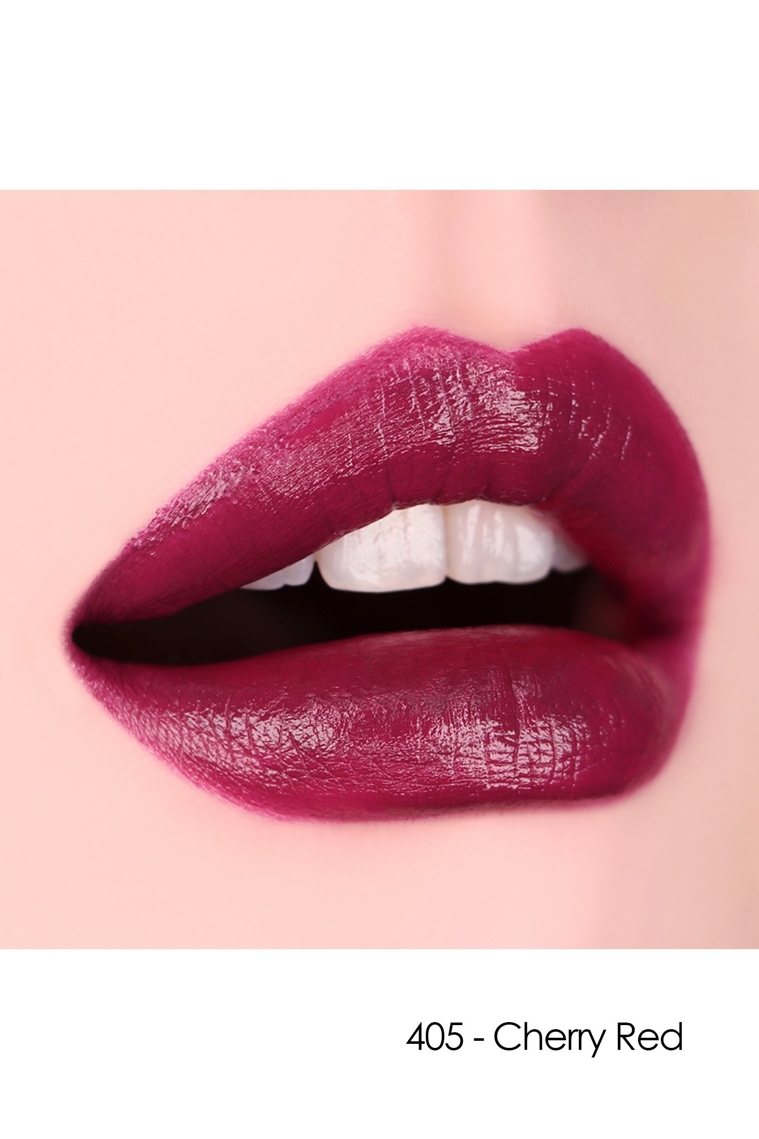 Lips with Sui Black - Rouge S 405 Cherry Red