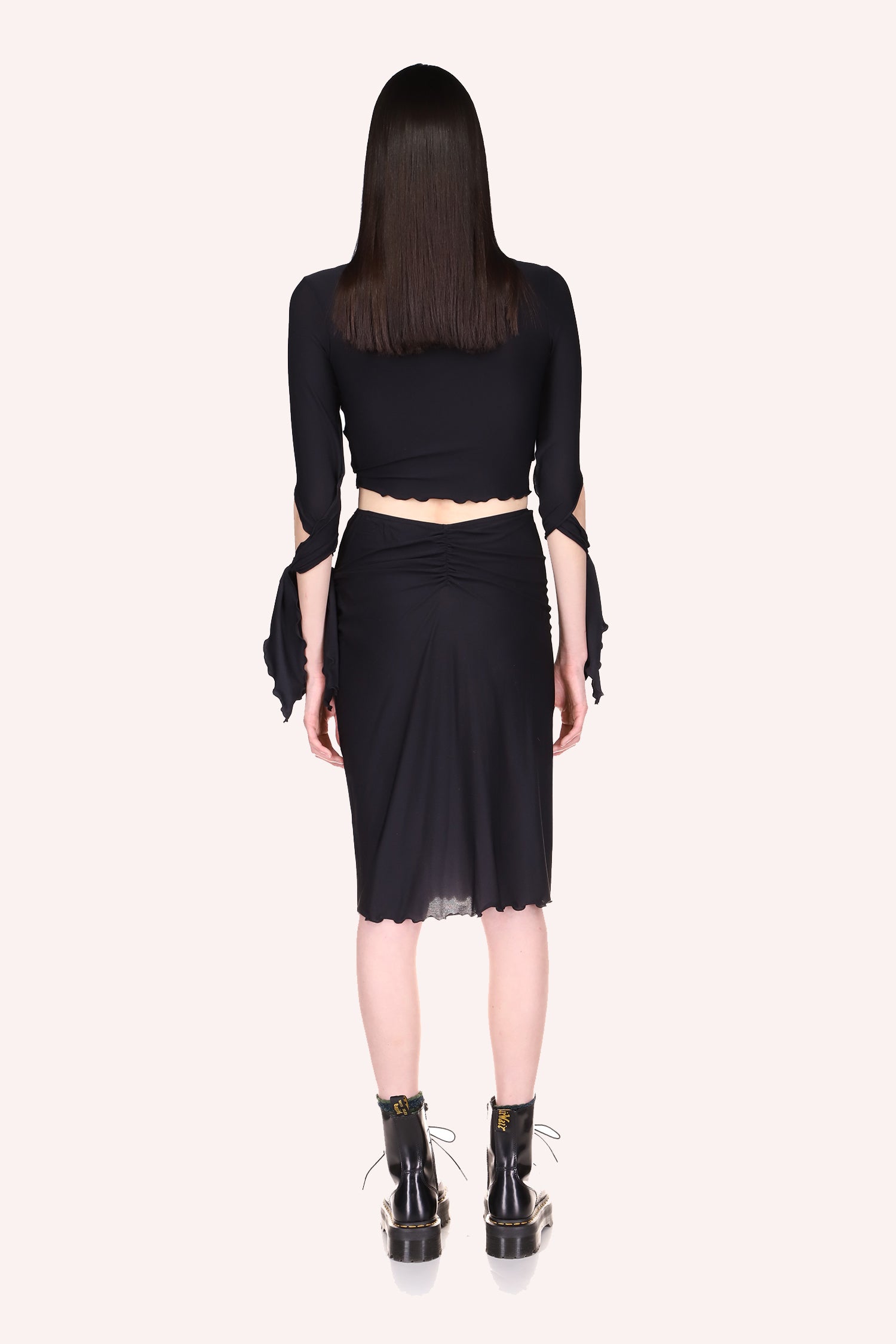 The Gisele Skirt <br> Black - Anna Sui