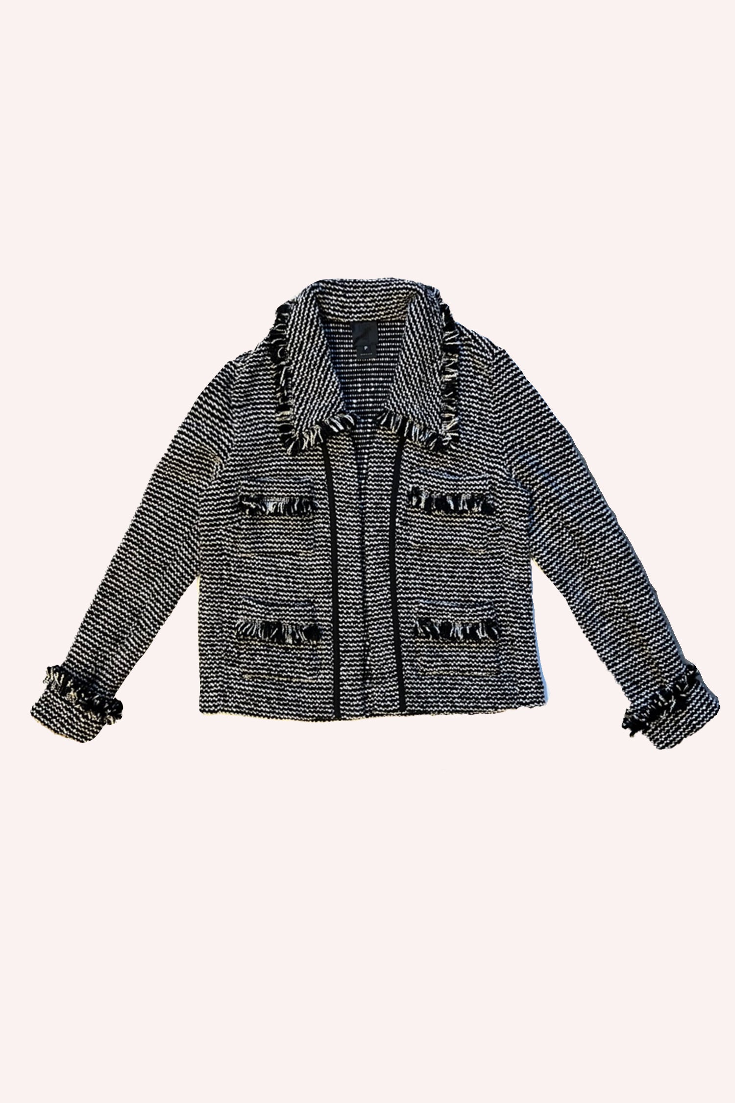 Mod Tweed Jacket<br> Black Multi - Anna Sui