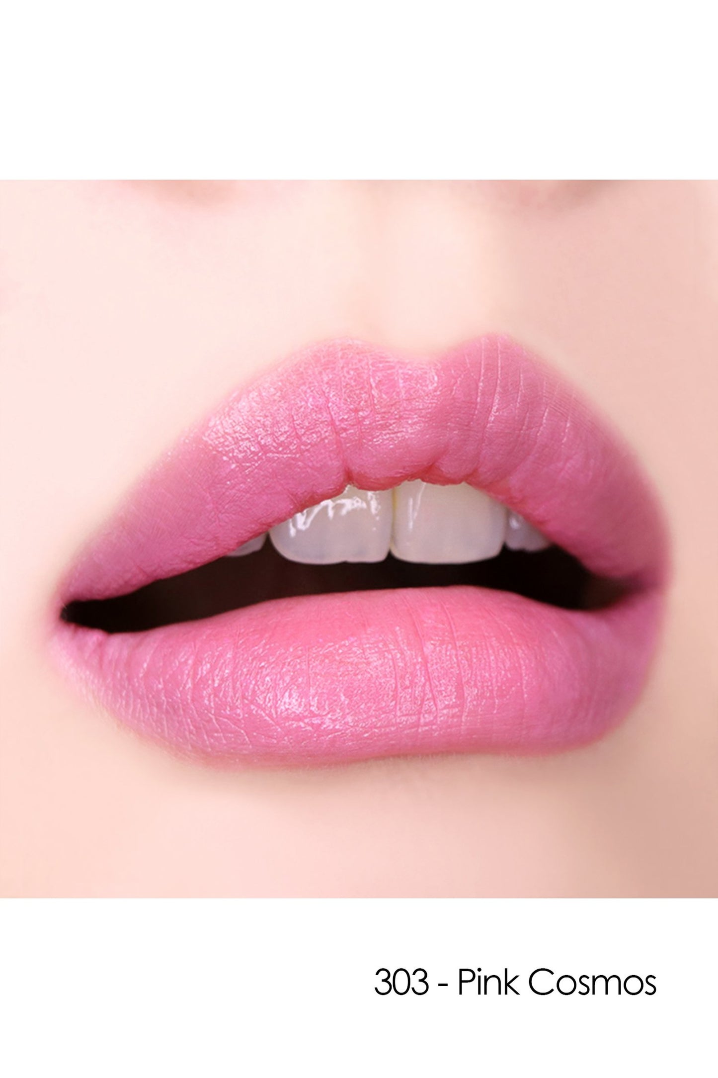 Lips with Lipstick F: Fairy Flower 303 - Pink Cosmos