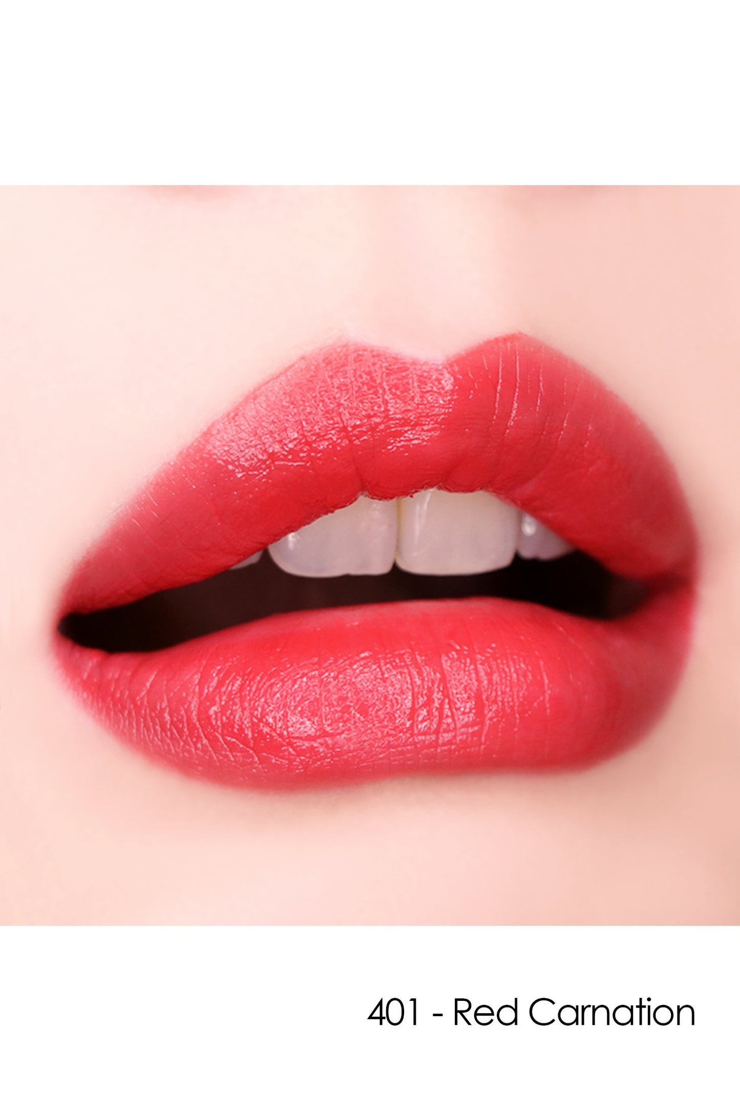 Lèvres avec rouge à lèvres F : Fairy Flower 401 - Œillet rouge